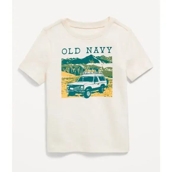 NEW Old Navy Toddler Boys Graphic T-Shirts Lot of 4 Short Sleeve 2T Future King - Picture 2 of 16